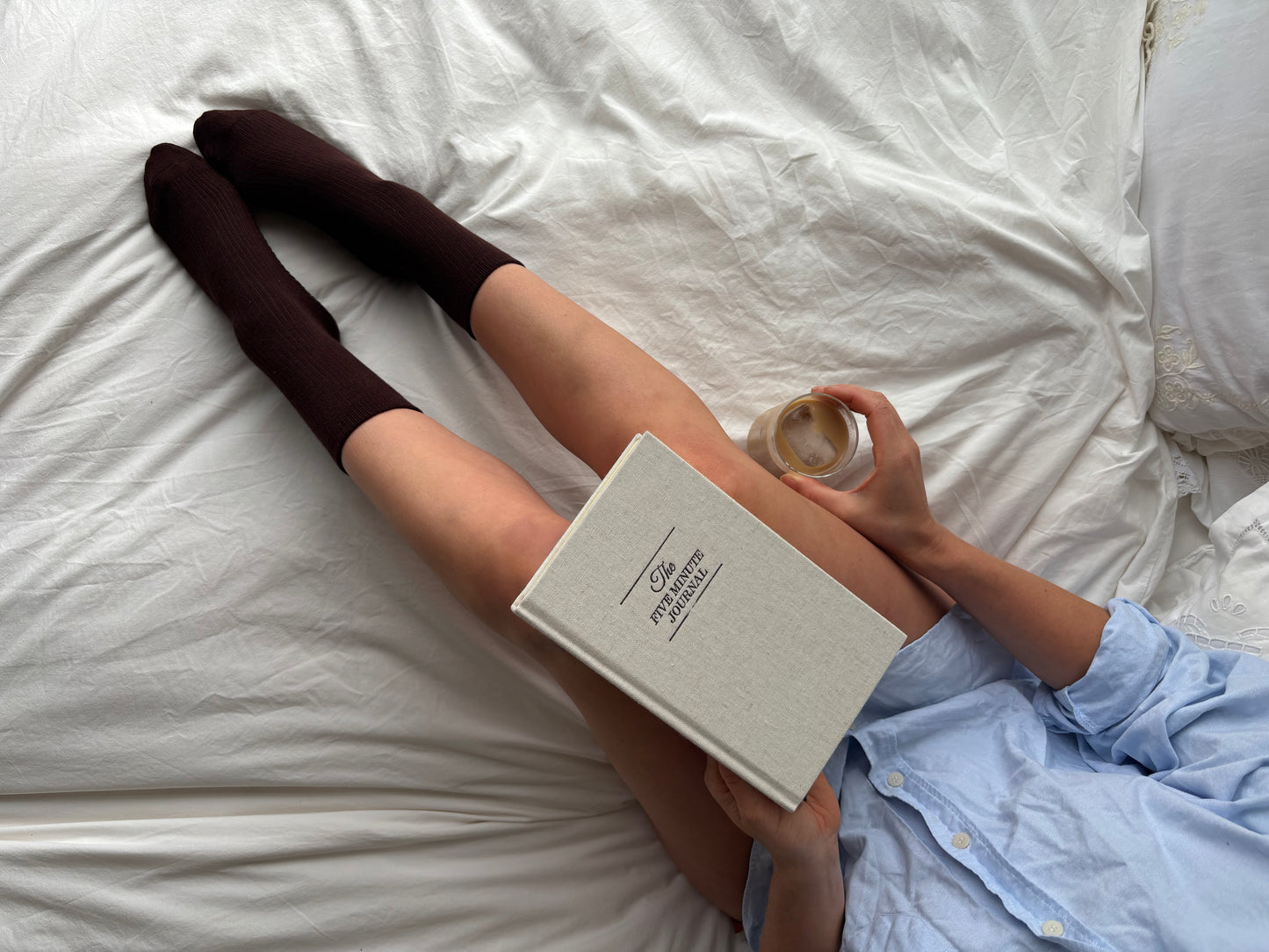 Chocolate Brown Grip Socks